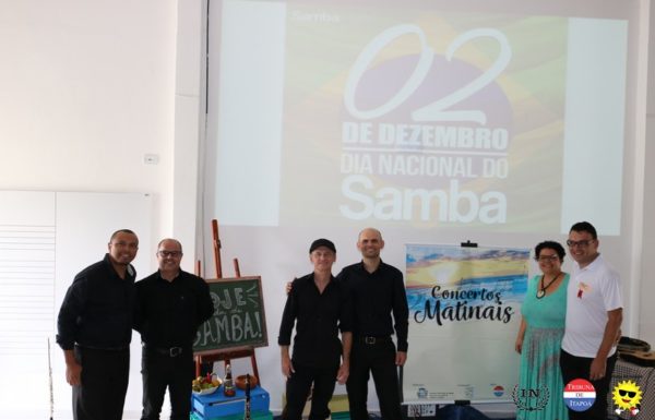 Samba foi o tema do último Concerto Matinal 2018 de Itapoa 68