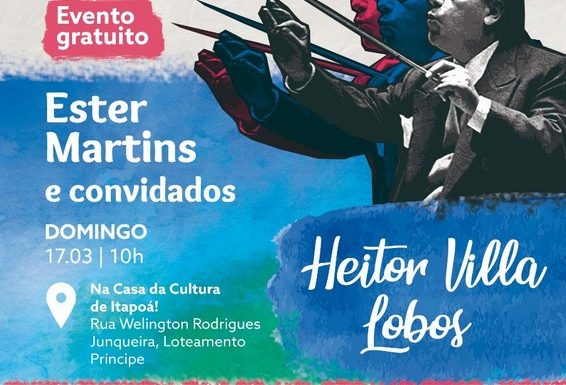 Concertos Matinais Itapoa apresenta especial em homenagem a Heitor Villa Lobos