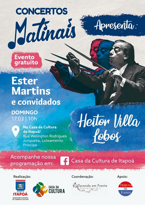 Concertos Matinais Itapoa apresenta especial em homenagem a Heitor Villa Lobos
