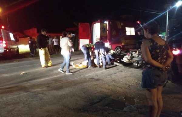 Motociclista morre apos colisao entre moto e automovel no balneario Princesa do Mar 2