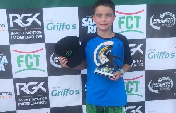 Tenista mirim de Itapoa convocado para a Selecao Catarinense de sua modalidade 01