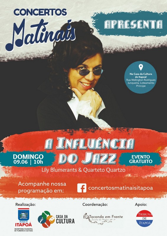 Concertos Matinais traz para Itapoa, A Influência do Jazz 1