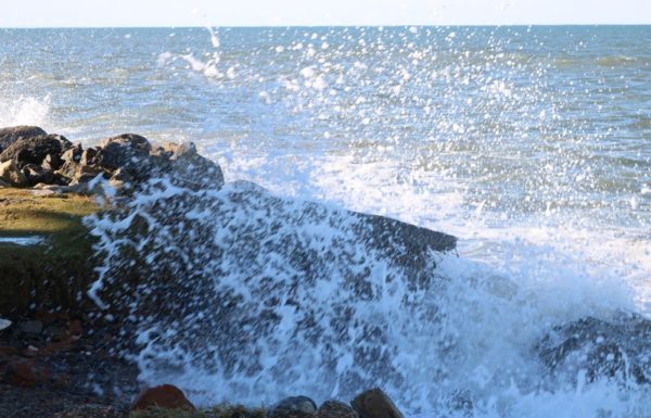 Forte ressaca causa prejuizos em Itapoa 11