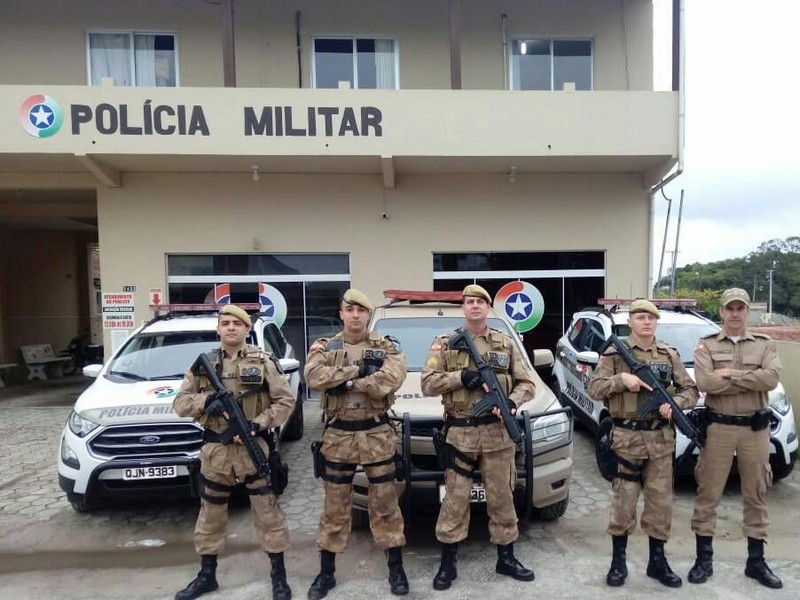 Itapoa recebe apoio das guarnicoes do Tático e do Canil da Polícia Militar de Joinville 2