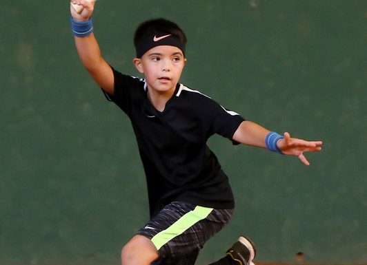 Tenista mirim de Itapoa fecha 2019 como o melhor do ranking sub-12 em Santa Catarina 09