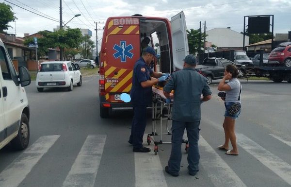 Acidente entre dois automoveis no Caminho da Onca 07 - FOTO Grupos do WhatsApp - Divulgação.