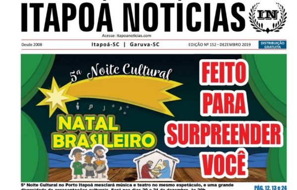 Itapoa Noticias 152 - dezembro de 2019 - capa