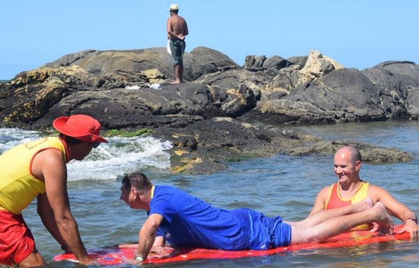 Corpo de Bombeiros Militar de Itapoa realiza Projeto Praia Acessivel 24