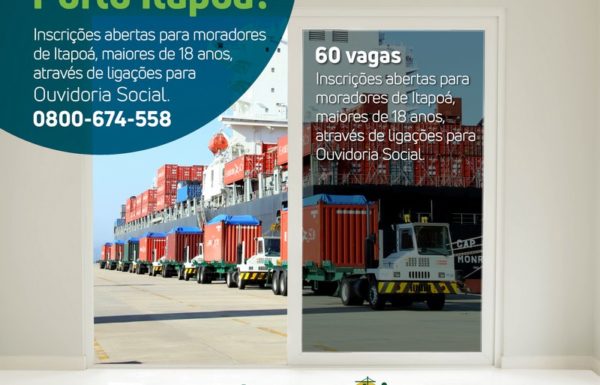 Porto Itapoa de portas abertas para a comunidade