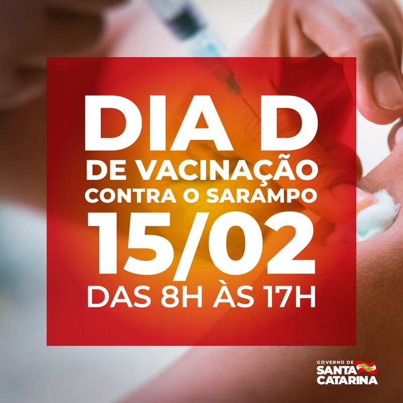 vacina sarampo santa catarina
