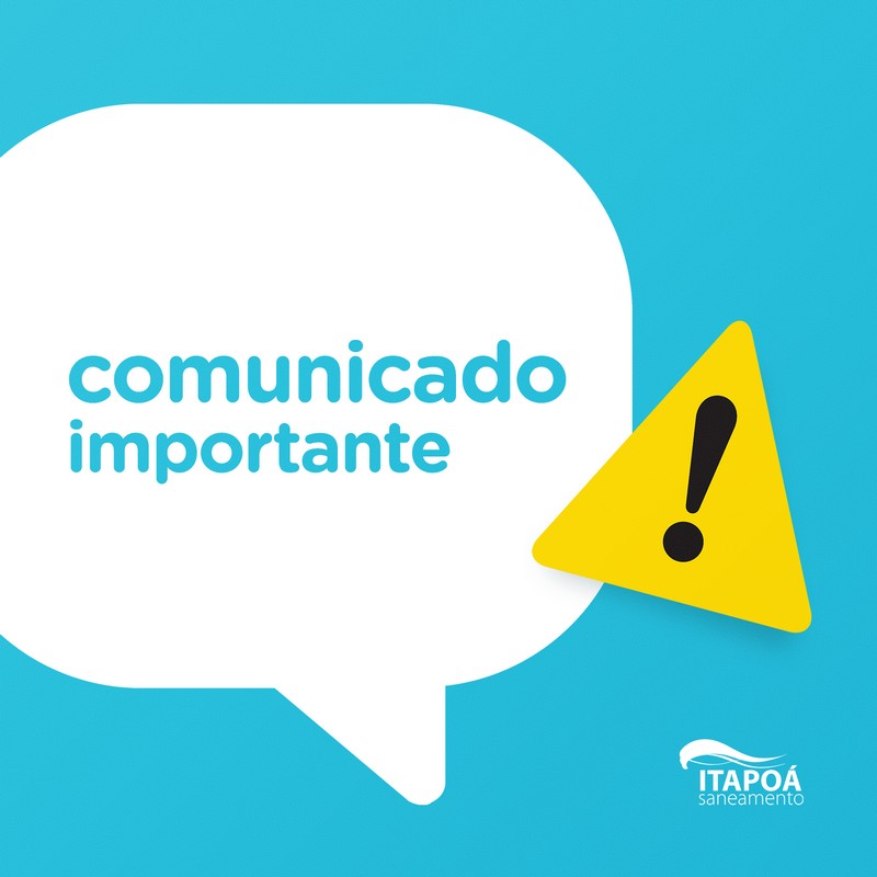 Itapoa Saneamento comunica queda na pressao da agua para acoes de melhorias na terca 10