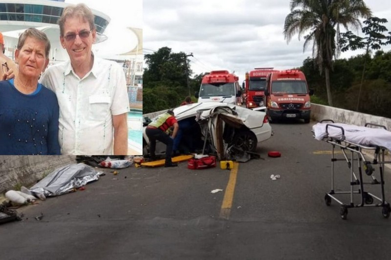 Morre segunda ocupante do grave acidente em ponte da Estrada Cornelsen