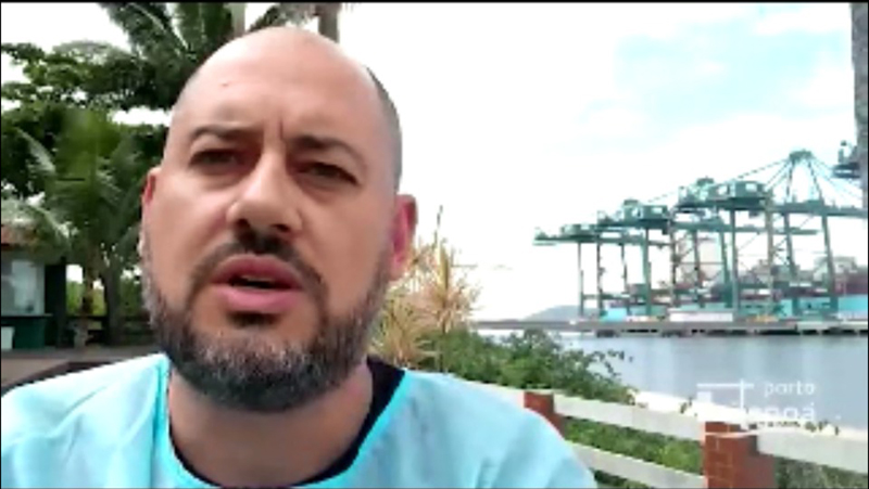 Raphael Mira, médico do Porto Itapoa