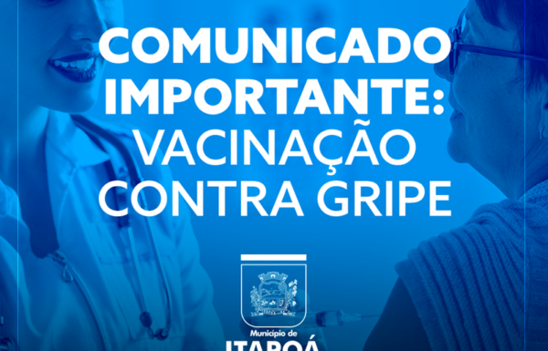 Prefeitura de Itapoa anuncia novo lote de vacinas da gripe disponivel a partir desta quarta 15