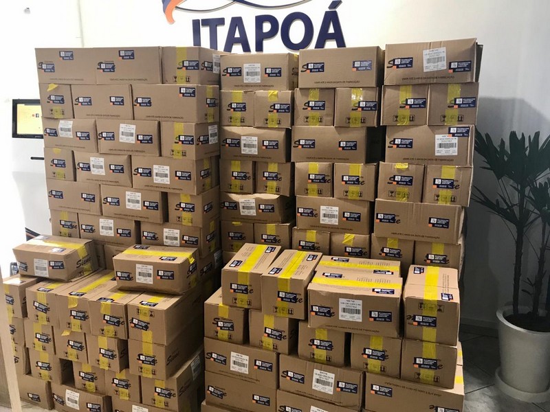 Itapoa Saneamento doa 25 mil sabonetes para o combate a pandemia de Covid-19 3