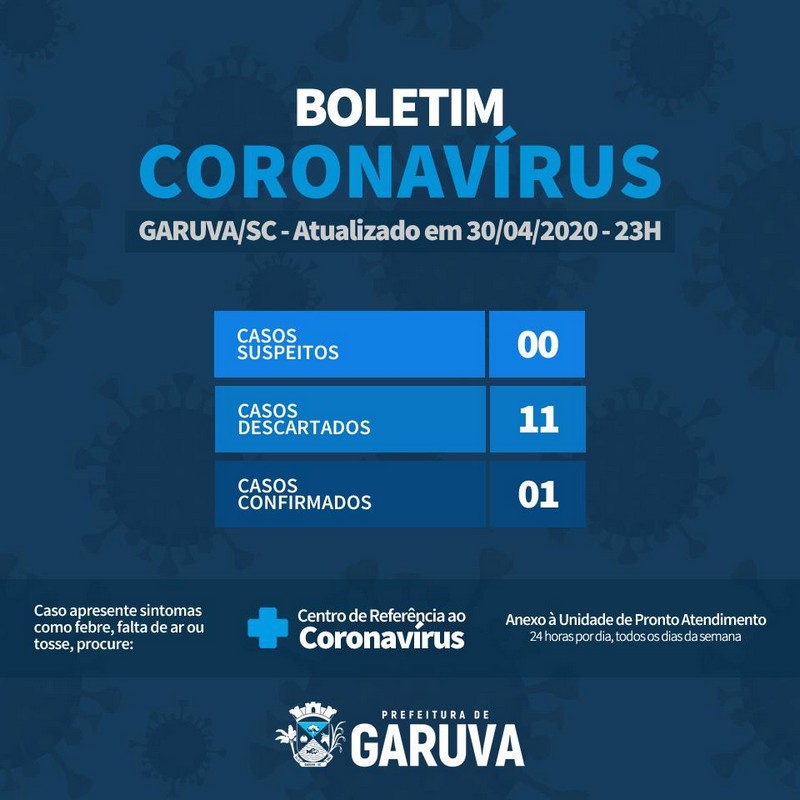 boletim coronavirus garuva 30-04-20