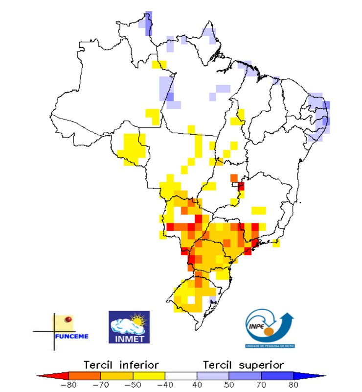 mapa_INMET_AltaRes - Previsao climatica para o trimestre maio-junho-julho de 2020