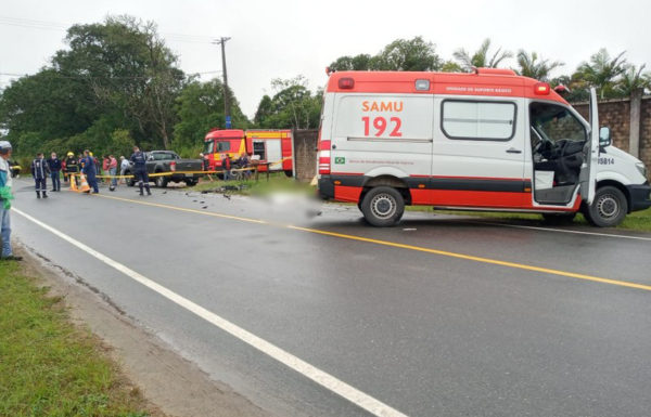 Jovem motociclista morre em acidente no Pontal em Itapoa