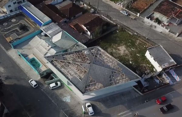 Itens de ajuda humanitaria sao entregues em diversas cidades de SC, inclusive Garuva 05