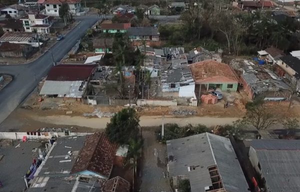 Itens de ajuda humanitaria sao entregues em diversas cidades de SC, inclusive Garuva 10