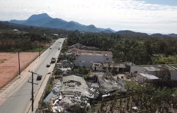 Itens de ajuda humanitaria sao entregues em diversas cidades de SC, inclusive Garuva 17