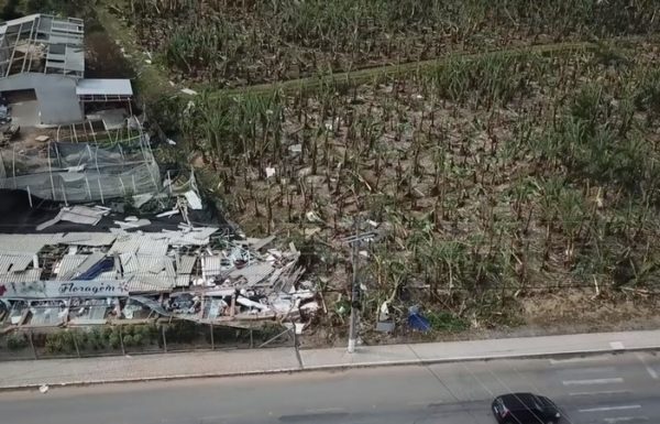 Itens de ajuda humanitaria sao entregues em diversas cidades de SC, inclusive Garuva 21