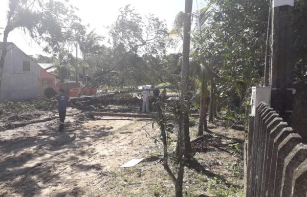 Vendaval causa transtornos e Itapoa declara Situacao de Emergencia nas areas afetadas 5 - FOTO Grupos de WhatsApp - Divulgacao