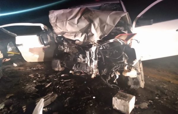 Moradora de Garuva morre apos colisao frontal entre automoveis na SC-416, em Itapoa 3