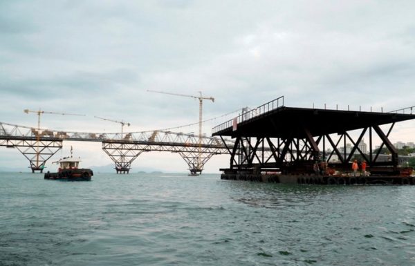 Pontes de Garuva e Itapoa devem receber reforco de metais usados na Hercilio Luz