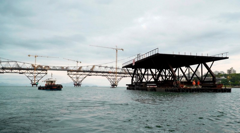 Pontes de Garuva e Itapoa devem receber reforco de metais usados na Hercilio Luz