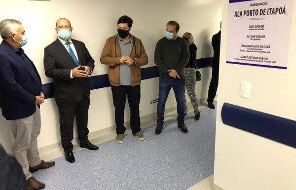 Porto Itapoa investe na infraestrutura de Saude da regiao para o combate a pandemia