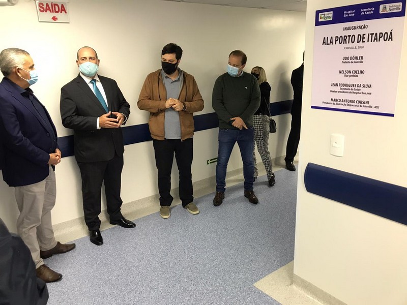 Porto Itapoa investe na infraestrutura de Saude da regiao para o combate a pandemia