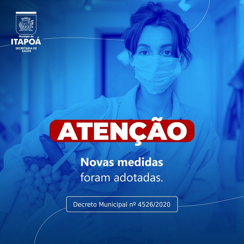 Prefeitura de Itapoa atualiza medidas de combate ao coronavirus
