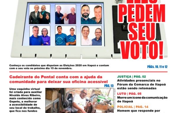 Capa Itapoa Noticias 162 - Outubro de 2020