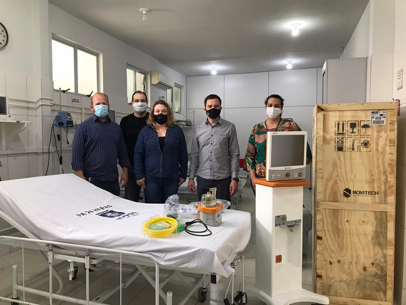 Porto Itapoa entrega dois Respiradores a UPA do Municipio