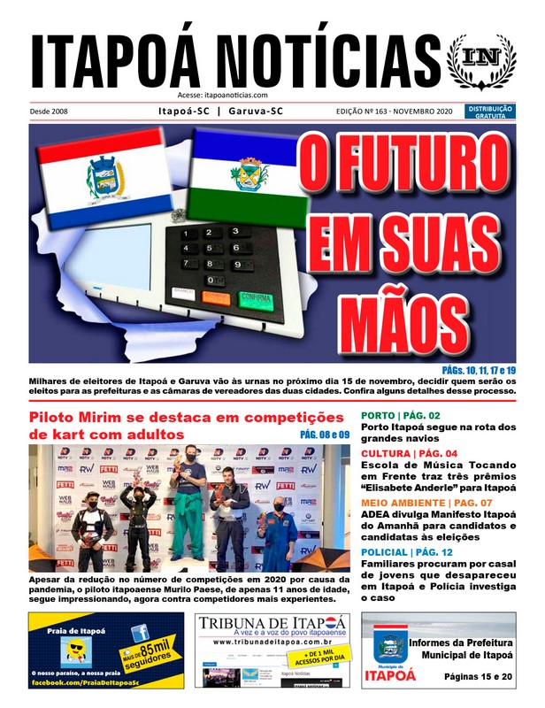 Capa Itapoa Noticias 163 - Novembro 2020