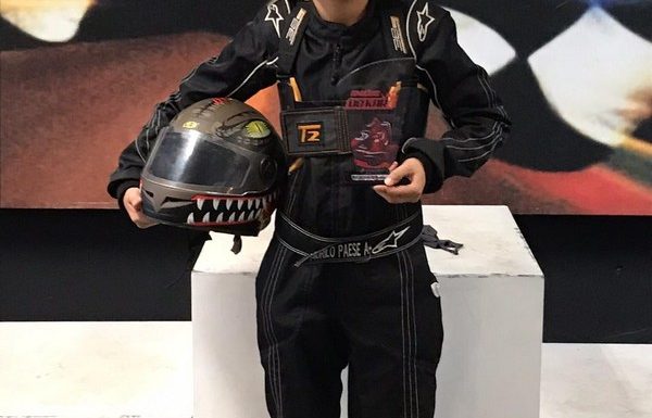 Piloto mirim de Itapoa se destaca em competicoes de kart com adultos 2