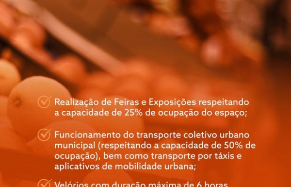 Prefeitura alerta para cuidados quanto a pandemia em nova classificacao de risco na regiao 07