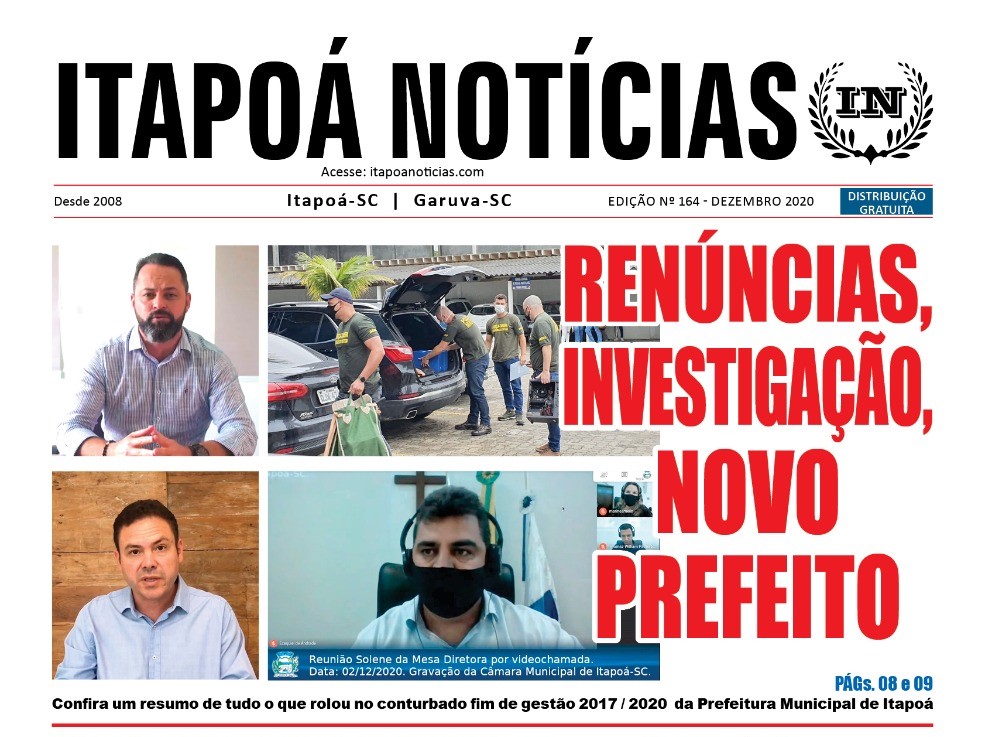 Capa TI edicao 164 dezembro 2020 itapoa noticias