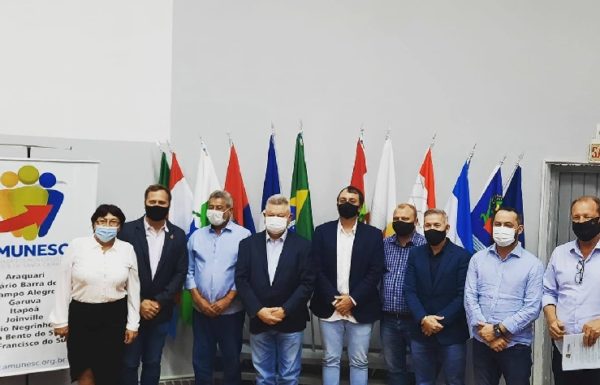 Prefeito de Garuva volta a presidencia da Amunesc