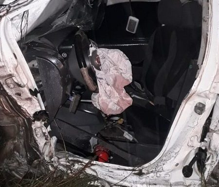 acidente entre um automovel e dois caminhoes causa mais uma morte na rodovia SC-416 6