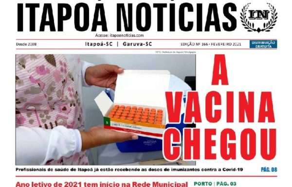 Capa Itapoá Notícias 166 - Fevereiro de 2021 - para TI