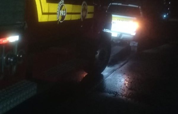 Colisao entre carretas deixa um homem ferido na SC-417 em Garuva 4 (Tribuna de Itapoa)