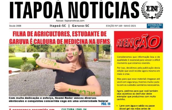 Capa Itapoa Noticias 169 - Maio de 2021 - TI (Tribuna de Itapoa)