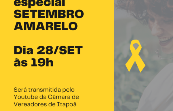 Prefeitura e Camara de Vereadores de Itapoa promovem palestras de prevenção ao suicidio (Tribuna de Itapoa)