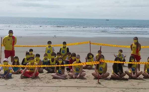 Corpo de Bombeiros Militar de Itapoa forma primeiras turmas de 2021 do Projeto Golfinho 1