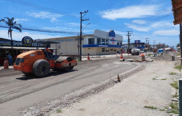 Primeira etapa de revitalizacao da Andre Rodrigues deve ser concluida no inicio de dezembro 1 (Tribuna de Itapoa)