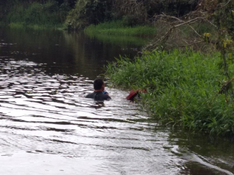 Corpo de homem encontrado as margens do rio Sai Mirim, no Cambiju (Tribuna de Itapoa)