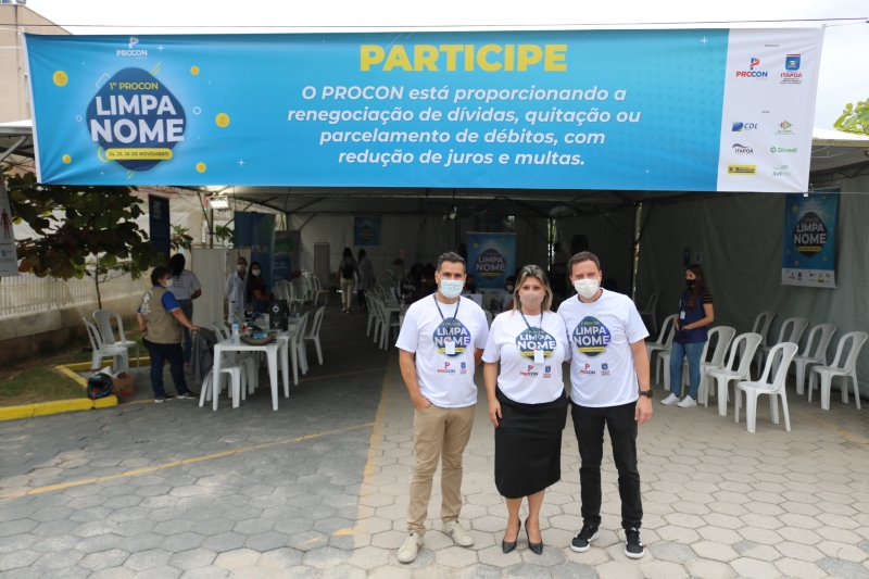 Primeiro mutirao Procon Limpa Nome de Itapoa vai ate sexta-feira dia 26 de novembro 07 (Tribuna de Itapoa)