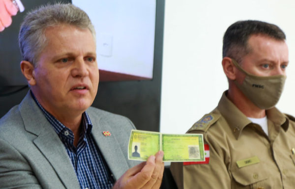 SC o primeiro estado do Brasil a emitir documento com numeracao unica para RG e CPF 4